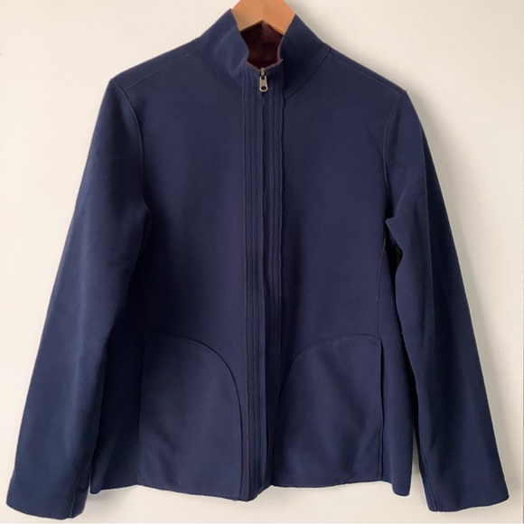 Faux Suede Zip Front Jacket Reversible Large L or Extra Large XL - Picture 3 of 9